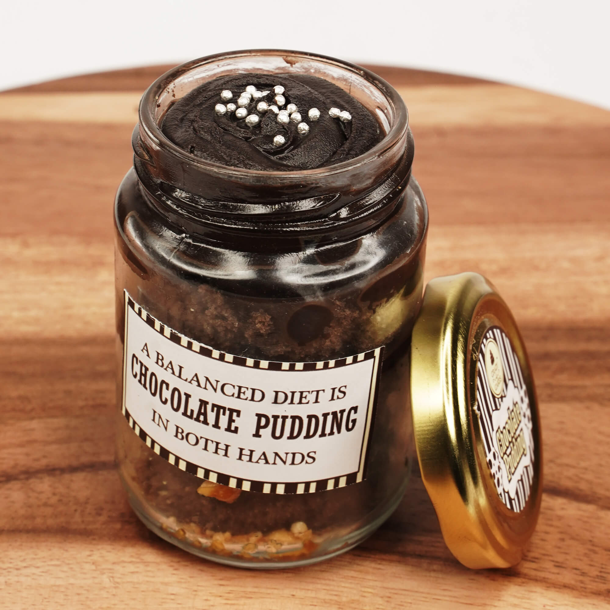 Choco Pudding Jar