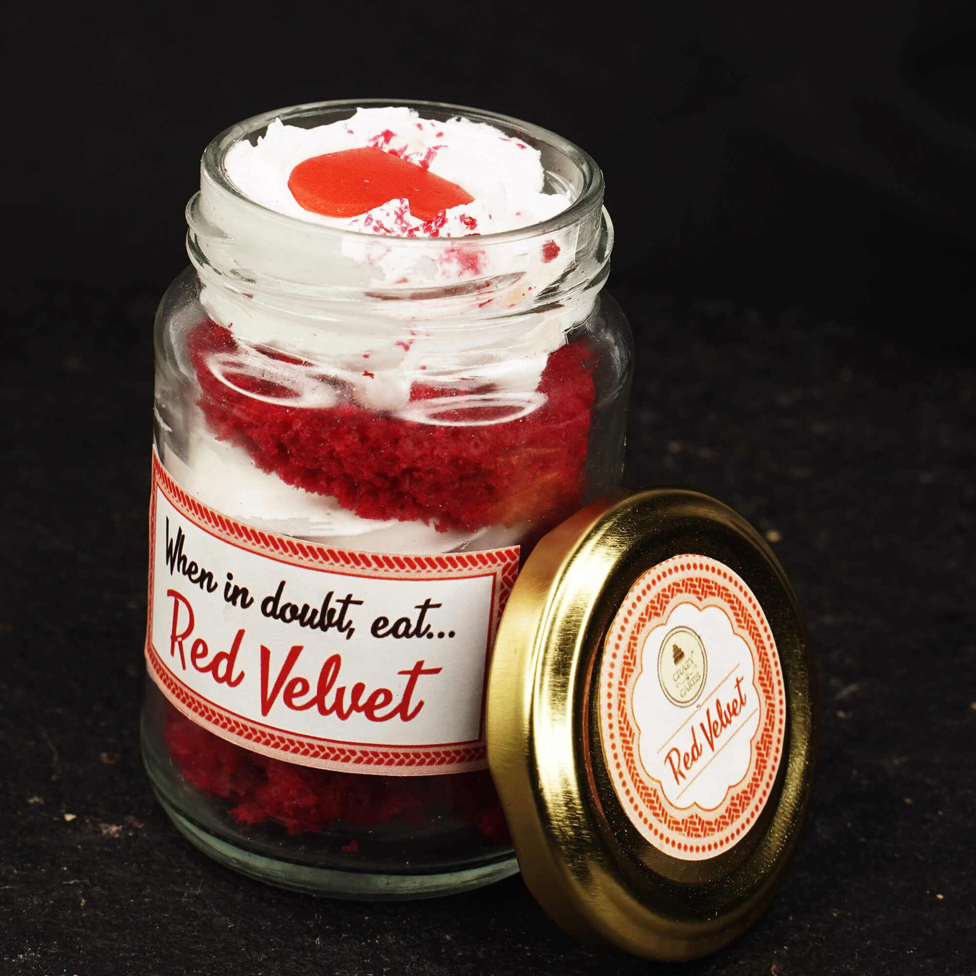 Red Velvet Jar
